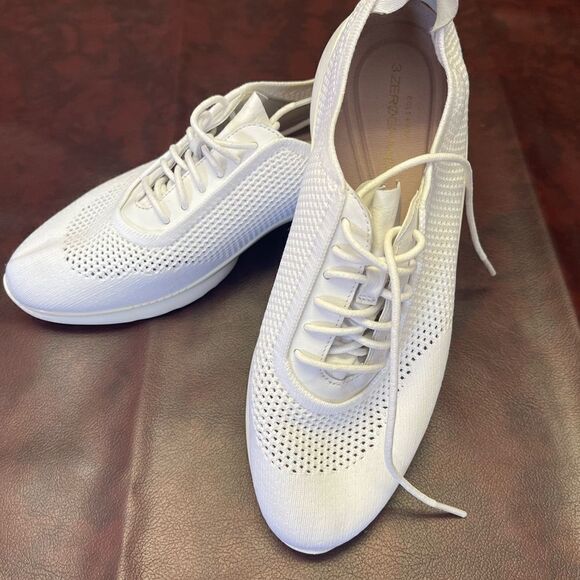 Cole Haan ZEROGRAND white sneakers tennis shoes, size 9 - Picture 9 of 12